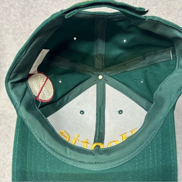 Vintage Hootie Johnson Golf Hat Adult Green Martha Burk 2003 Agusta Pendant - Picture 8 of 10